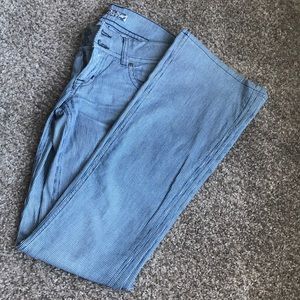 Stripped Hudson Jeans